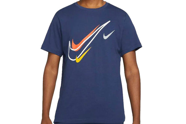 Nike Multi Swoosh T-Shirt Navy DQ3944 - Navy - Photo 0
