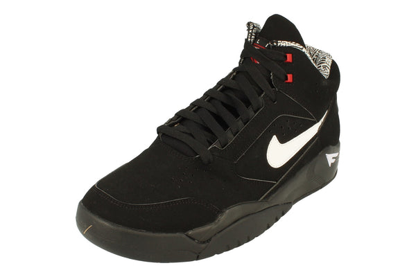 Nike Air Flight Lite Mid Mens Trainers Dq7687  003 - Black White Varsity Red 003 - Photo 0