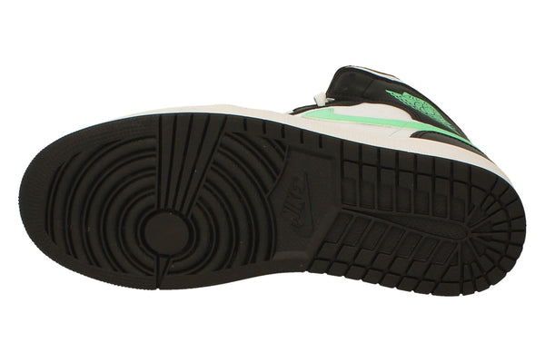 Nike Air Jordan 1 Mid Mens Trainers Dq8426  103 - White Green Glow Black 103 - Photo 0