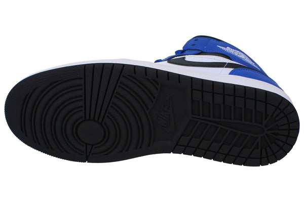 Nike Air Jordan 1 Mid Mens Trainers Dq8426  402 - Game Royal Black White 402 - Photo 0