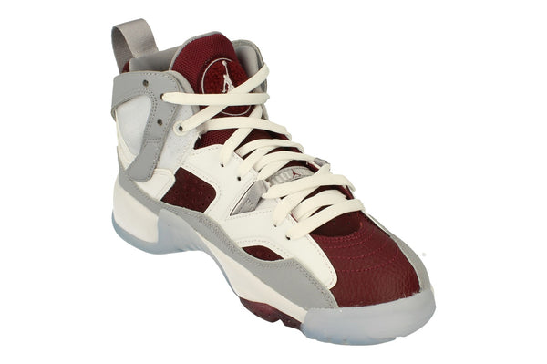 Nike Air Jordan Jumpman Two Trey GS Basketball Trainers Dq8431  103 - White Cherrywood Red 103 - Photo 0