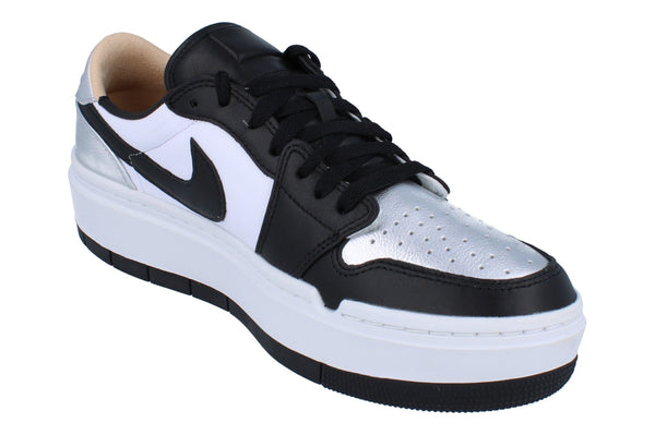 Nike Air Jordan 1 Elevate Low SE Womens Trainers Dq8561  001 - Metallic Silver Black White 001 - Photo 0