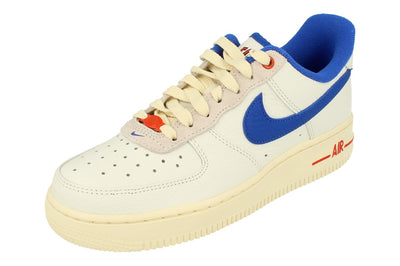Nike Womens Air Force 1 07 Lx Trainers Dr0148  100 - Summit White Hyper Royal 100 - Photo 0