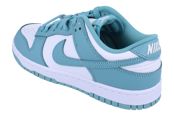 Nike Dunk Low Retro Mens Trainers Dv0833 106 - White Denim Turquoise 106 - Photo 0