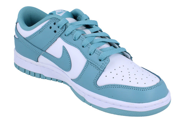 Nike Dunk Low Retro Mens Trainers Dv0833 106 - White Denim Turquoise 106 - Photo 0