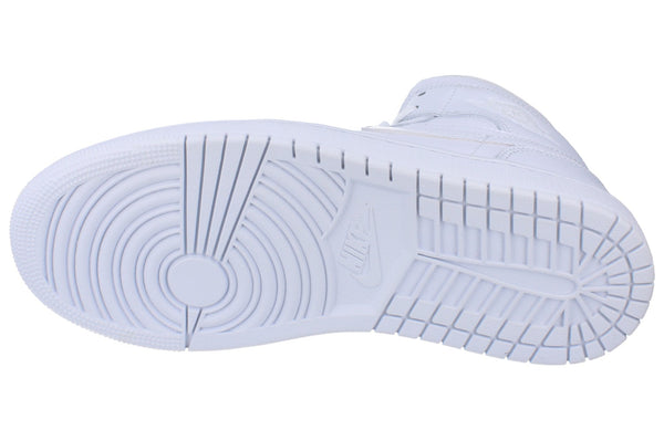 Nike Womens Air Jordan 1 Mid Trainers Dv0991  111 - White White White 111 - Photo 0