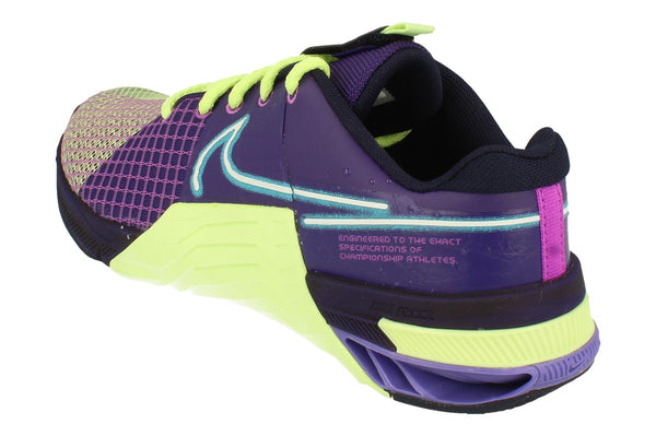 Nike Metcon 8 AMP Womens Trainers Dv1168  500 - Deep Purple Baltic Blue 500 - Photo 0