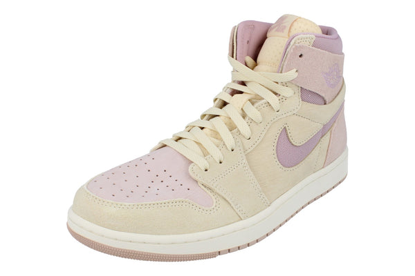 Nike Womens Air Jordan 1 Zm Air Cmft 2 Trainers Dv1305  100 - Muslin Plum Chalk 100 - Photo 0