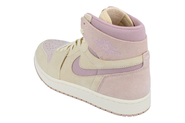 Nike Womens Air Jordan 1 Zm Air Cmft 2 Trainers Dv1305  100 - Muslin Plum Chalk 100 - Photo 0