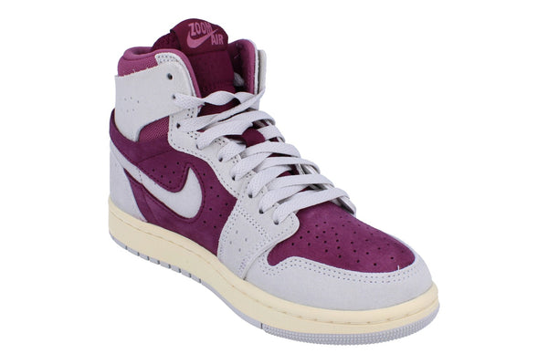 Nike Womens Air Jordan 1 Zm Air Cmft 2 Trainers Dv1305  600 - Bordeaux Neutral Grey 600 - Photo 0