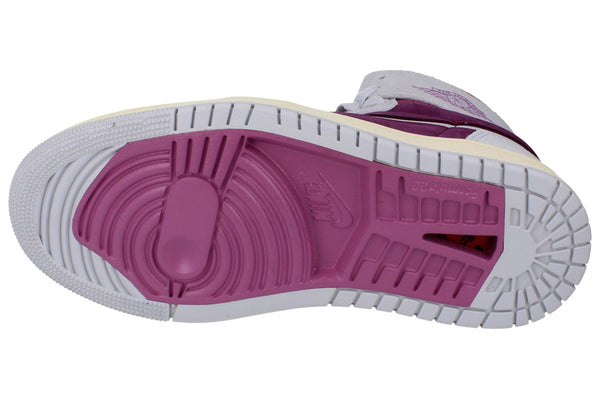 Nike Womens Air Jordan 1 Zm Air Cmft 2 Trainers Dv1305  600 - Bordeaux Neutral Grey 600 - Photo 0