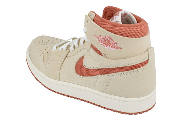 Nike Air Jordan 1 Zm Air Cmft 2 Mens Trainers Dv1307 102 - Sail Terra Blush Burnt Sunrise 102 - Photo 0