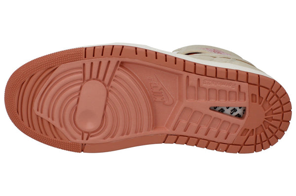 Nike Air Jordan 1 Zm Air Cmft 2 Mens Trainers Dv1307 102 - Sail Terra Blush Burnt Sunrise 102 - Photo 0