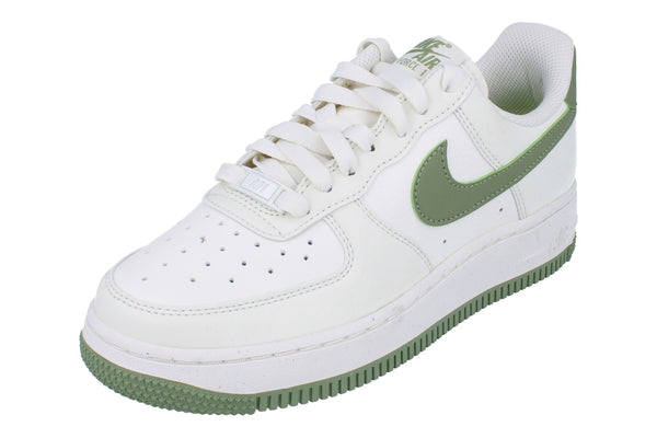 Nike Womens Air Force 1 07 NN Trainers Dv3808 106 - Sail Oil Green Volt 106 - Photo 0