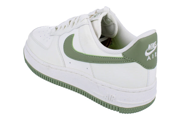 Nike Womens Air Force 1 07 NN Trainers Dv3808 106 - Sail Oil Green Volt 106 - Photo 0