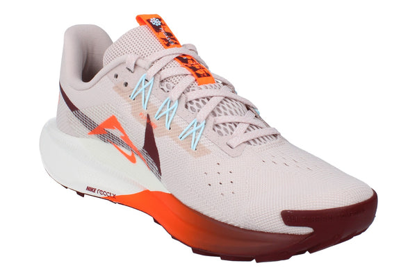 Nike Reactx Pegasus Trail 5 Mens Running Trainers Dv3864 Shoes  600 - Silt Red Dark Team Red 600 - Photo 0