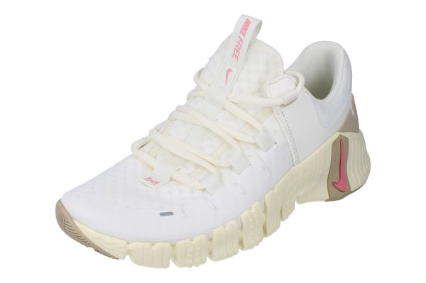 Nike Womens Free Metcon 5 Trainers Dv3950 100 - Sail Sanddrift 100 - Photo 0
