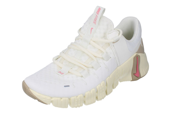 Nike Womens Free Metcon 5 Trainers Dv3950 100 - Sail Sanddrift 100 - Photo 0