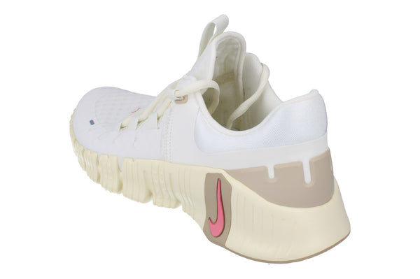 Nike Womens Free Metcon 5 Trainers Dv3950 100 - Sail Sanddrift 100 - Photo 0