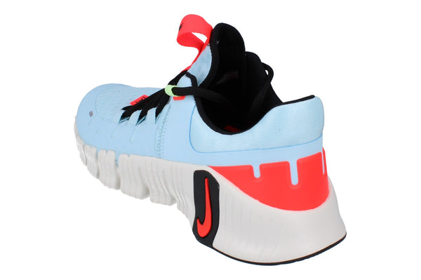 Nike Womens Free Metcon 5 Trainers Dv3950 400 - Glacier Blue Bright Crimson 400 - Photo 0