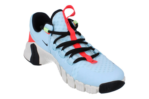 Nike Womens Free Metcon 5 Trainers Dv3950 400 - Glacier Blue Bright Crimson 400 - Photo 0