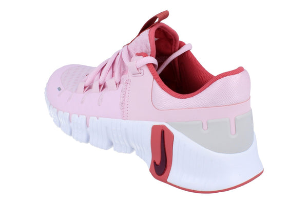 Nike Womens Free Metcon 5 Trainers Dv3950 603 - Pink Foam Dark Team Red 603 - Photo 0