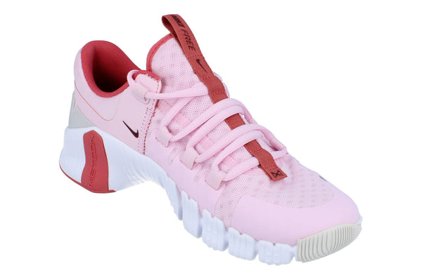 Nike Womens Free Metcon 5 Trainers Dv3950 603 - Pink Foam Dark Team Red 603 - Photo 0