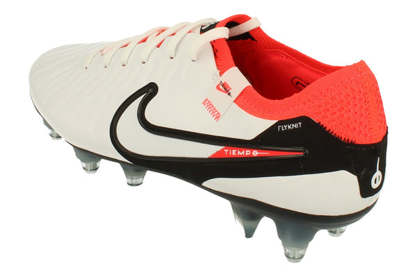 Nike Legend 10 Elite Sg-Pro Ac Mens Football Boots Dv4329 100 - White Black Bright Crimson 100 - Photo 0