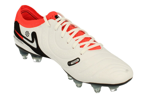 Nike Legend 10 Elite Sg-Pro Ac Mens Football Boots Dv4329 100 - White Black Bright Crimson 100 - Photo 0