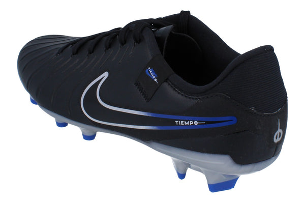 Nike Legend 10 Academy Fg/Mg Mens Football Boots Dv4337  040 - Black Chrome Hyper Royal 040 - Photo 0