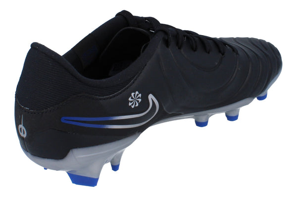 Nike Legend 10 Academy Fg/Mg Mens Football Boots Dv4337  040 - Black Chrome Hyper Royal 040 - Photo 0