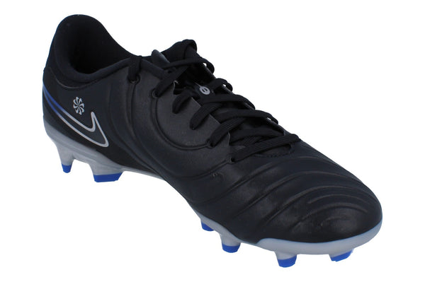 Nike Legend 10 Academy Fg/Mg Mens Football Boots Dv4337  040 - Black Chrome Hyper Royal 040 - Photo 0