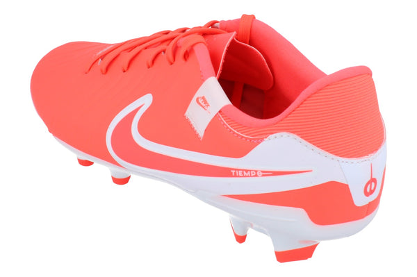 Nike Legend 10 Academy Fg/Mg Mens Football Boots Dv4337 800 - Hot Lava White 800 - Photo 0