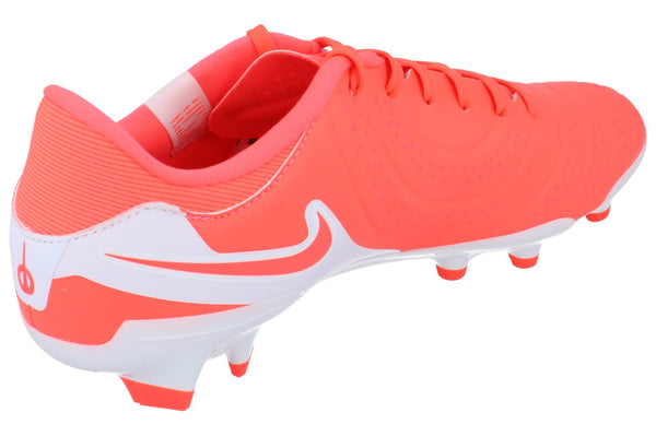 Nike Legend 10 Academy Fg/Mg Mens Football Boots Dv4337 800 - Hot Lava White 800 - Photo 0