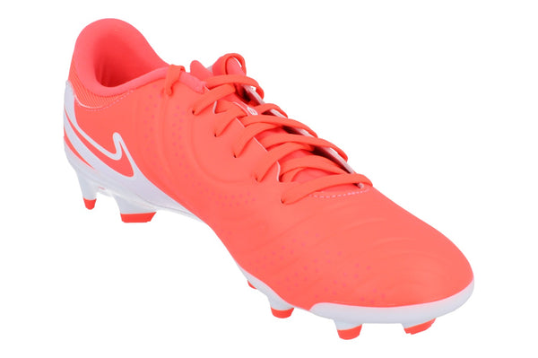 Nike Legend 10 Academy Fg/Mg Mens Football Boots Dv4337 800 - Hot Lava White 800 - Photo 0