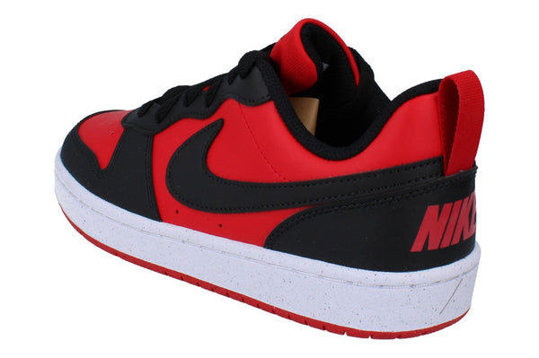 Nike Court Borough Low Recraft Gs Trainers Dv5456 600 - University Red Black White 600 - Photo 0