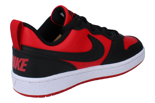Nike Court Borough Low Recraft Gs Trainers Dv5456 600 - University Red Black White 600 - Photo 0