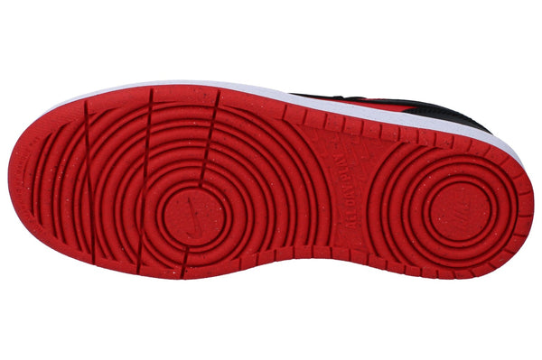Nike Court Borough Low Recraft Gs Trainers Dv5456 600 - University Red Black White 600 - Photo 0