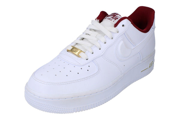 Nike Air Force 1 07 SE Womens Trainers Dv7584  100 - White Team Red 100 - Photo 0