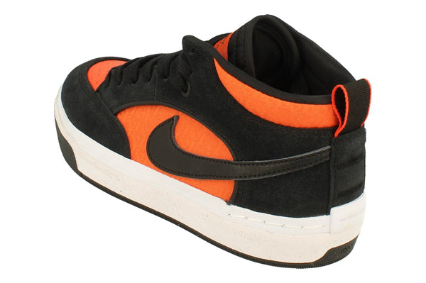 Nike Sb React Leo Mens Trainers Dx4361  002 - Black Orange 002 - Photo 0