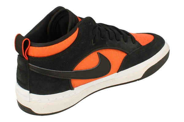Nike Sb React Leo Mens Trainers Dx4361  002 - Black Orange 002 - Photo 0