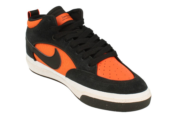 Nike Sb React Leo Mens Trainers Dx4361  002 - Black Orange 002 - Photo 0