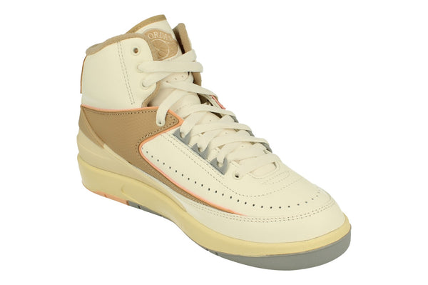 Nike Air Jordan 2 Retro Womens Trainers Dx4400  118 - Sail Desert Sunset Haze 118 - Photo 0