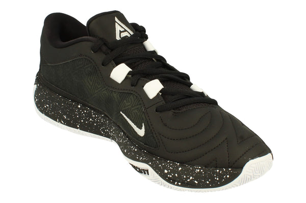 Nike Zoom Freak 5 Mens Basketball Trainers Dx4985  003 - Black White Pure Platinum 003 - Photo 0