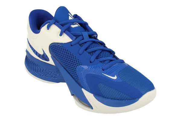 Nike Zoom Freak 4 Tb Promo Mens Basketball Trainers Dx6652  400 - Game Royal White 400 - Photo 0
