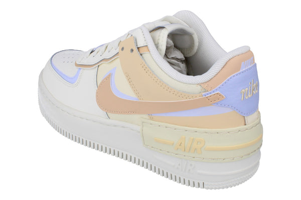 Nike Womens Air Force 1 Shadow Trainers Dz1847 114 - Sail White Onyx Ghost 114 - Photo 0