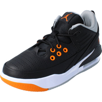 Nike Air Jordan Max Aura 5 GS Trainers Dz4352  008 - Black Magma Orange Wolf Grey 008 - Photo 0