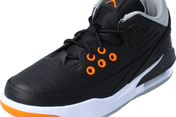 Nike Air Jordan Max Aura 5 GS Trainers Dz4352  008 - Black Magma Orange Wolf Grey 008 - Photo 0