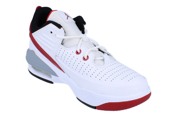 Nike Air Jordan Max Aura 5 GS Trainers Dz4352  101 - White Black Varsity Red 101 - Photo 0