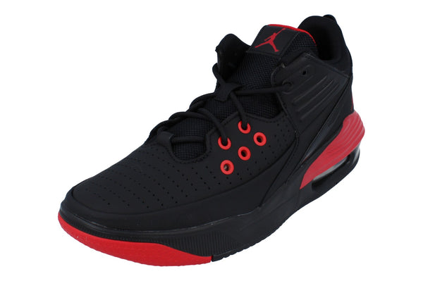 Nike Air Jordan Max Aura 5 Mens Basketball Trainers Dz4353 006 - Black University Red Black 006 - Photo 0